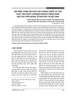 Đột biến T790M thứ phát gây kháng thuốc ức chế hoạt tính EGFR tyrosine kinase ở bệnh nhân ung thư phổi không tế bào nhỏ tại Việt Nam