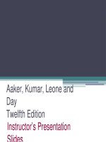 Lecture Marketing research (12th edition) - Chapter 3: The marketing research process