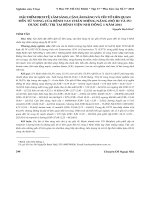 Đặc điểm dịch tễ, lâm sàng, cận lâm sàng và yếu tố liên quan đến tử vong của bệnh tay chân miệng nặng (độ 3 và 4) được điều trị tại Bệnh viện Nhi Đồng 1 năm 2011