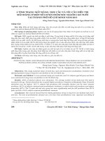 4 tình trạng mất răng, nhu cầu và yêu cầu điều trị mất răng ở một số cơ sở chăm sóc người cao tuổi tại thành phố Hồ Chí Minh năm 2013