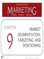 Lecture Marketing (11/e): Chapter 9 – Kerin, Hartley, Rudelius