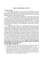 Tóm tắt Luận án tiến sĩ Y học: Nghiên cứu một số đặc điểm huyệt Giáp tích L5 và tác dụng của điện châm huyệt này trong điều trị đau thắt lưng do thoái hóa cột sống