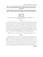 Yếu tố tác động ý định tiêu dùng sản phẩm điện máy xanh của người tiêu dùng tại Thành phố Hồ Chí Minh – Tiếp cận theo lý thuyết hành vi dự định TPB