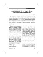 Hiệu quả điều trị đau thần kinh tọa bằng phương pháp vật lý trị liệu - phục hồi chức năng kết hợp xoa bóp bấm huyệt