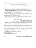 1 ảnh hưởng của nha chu đối với sinh non – sinh nhẹ cân một nghiên cứu bệnh chứng