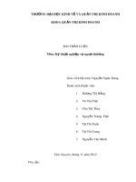 Bài thảo luận môn Kỹ thuật nghiệp vụ ngoại thương