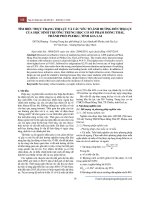 Tìm hiểu thực trạng thị lực và các yếu tố ảnh hưởng đến thị lực của học sinh trường trung học cơ sở Phạm Hồng Thái, thành phố Pleiku, tỉnh Gia Lai
