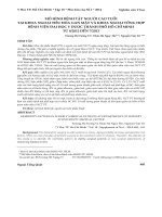 Mô hình bệnh tật người cao tuổi tại Khoa ngoại Tiêu hóa gan mật và Khoa ngoại Tổng hợp Bệnh viện Đại học Y dược Thành phố Hồ Chí Minh từ 8/2012 đến 7/2013