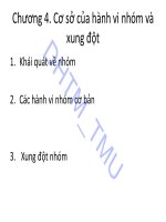 Bài giảng Hành vi tổ chức: Chương 4 - ĐH Thương mại