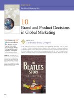 Ebook Global marketing (9/E): Part 2