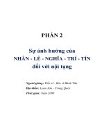 Ebook Đạo đức và sức khỏe: Phần 2
