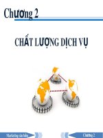 Bài giảng Marketing căn bản - Chương 2: Chất lượng dịch vụ