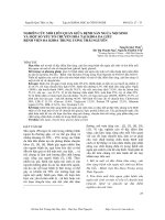 Nghiên cứu mối liên quan giữa bệnh sẩn ngứa nội sinh và một số yếu tố chuyển hóa tại Khoa Da liễu Bệnh viện Đa khoa Trung ương Thái Nguyên