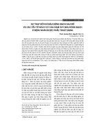 Sự thay đổi khí máu động mạch sau mổ và các yếu tố nguy cơ của giảm oxy máu động mạch ở bệnh nhân được phẫu thuật bụng