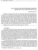 Thực hành chăm sóc bà mẹ mang thai và trẻ em dân tộc thiểu số dưới 2 tuổi