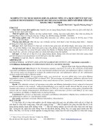 Nghiên cứu tác dụng kháng khuẩn, kháng viêm của dịch chiết cỏ ngũ sắc (ageratumconyzoides) và đại bi (blumea balsamifera)trên mô hình viêm mũi xoang thực nghiệm