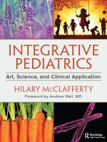 Ebook Integrative pediatrics - Art, science, and clinical application: Part 1