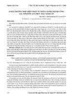 Hai trường hợp ghép thận tự thân cơ hội thành công sau mổ bướu sau phúc mạc xâm lấn