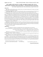 Đặc điểm chẩn đoán và điều trị bệnh thiếu yếu tố VII bẩm sinh tại Bệnh viện Nhi Đồng 1, Thành phố Hồ Chí Minh