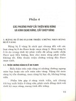 Ebook Bệnh răng miệng cách phòng và điều trị: Phần 2