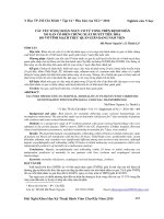 Các yếu tố dự đoán nguy cơ tử vong trên bệnh nhân xơ gan có biến chứng xuất huyết tiêu hóa do vỡ tĩnh mạch thực quản giãn đang nằm viện