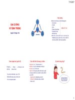 Bài giảng Đại cương ký sinh trùng - Nguyễn Thị Ngọc Yến