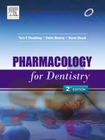 Ebook Pharmacology for dentistry (2nd edition): Part 1