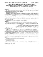 Thực trạng nhiễm ký sinh trùng đường ruột trên bệnh nhân xét nghiệm tại khoa vi  ký sinh trùng Bệnh viện Đại học Y Thái Bình từ 2008-2010