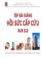 Bài giảng Hồ sơ cấp cứu đào tạo cử nhân điều dưỡng - ThS. Nguyễn Phúc Học