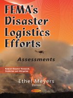 FEMAs disaster logistics efforts  assessments 