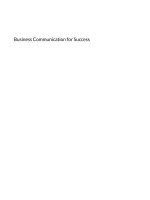 Ebook Business communication for success: Part 1