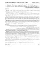 Tỉ lệ suy tĩnh mạch chi dưới và các yếu tố liên quan ở phụ nữ khám thai tại cơ sở 2 Bệnh viện Đại học Y Dược Thành phố Hồ Chí Minh