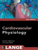 Ebook Cardiovascular physiology (8th edition): Part 1