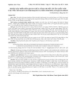 Khảo sát mối liên quan giữa tăng huyết áp ẩn giấu với các yếu tố nguy cơ tim mạch và tổn thương cơ quan đích