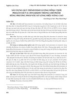 Xây dựng quy trình định lượng đồng thời piracetam và cinnarizin trong chế phẩm bằng phương pháp sắc ký lỏng hiệu năng cao