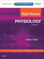 Ebook Rapid review physiology (2th edition): Part 1