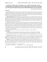 Đánh giá hiệu quả cầm máu của thuốc somatostatin, octreotide, glypressin trong điều trị xuất huyết tiêu hóa do vỡ giãn tĩnh mạch thực quản trên bệnh nhân xơ gan mất bù