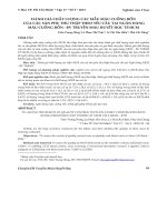 Đánh giá chất lượng các mẫu máu cuống rốn của các sản phụ thu thập theo yêu cầu tại ngân hàng máu cuống rốn ‐ Bệnh viện Truyền máu Huyết học TP.HCM