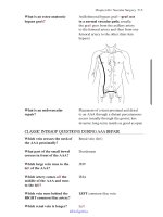 Ebook Surgical recall (7th edition): Part 2