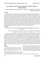 Đặc điểm lâm sàng, điều trị sốt xuất huyết dengue ở trẻ nhũ nhi