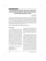 Tạo van chống trào ngược niệu quản - bàng quang kiểu thành ngoài thanh cơ trong theo phương pháp tạo hình bàng quang abol – enein