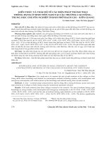 Kiến thức và thái độ về các biện pháp tránh thai thông dụng ở sinh viên nam tại các trường cao đẳng - trung học chuyên nghiệp thành phố Rạch Giá - Kiên Giang