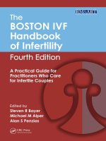 Ebook The boston IVF handbook of infertility (4/E): Part 1