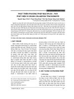 Phát triển phương pháp multiplex PCR phát hiện vi khuẩn Chlamydia trachomatis