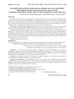 Tìm hiểu một số đặc điểm trong bệnh giun sán phổ biến trên bệnh nhân tăng bạch cầu toan tính tại Bệnh viện Bệnh Nhiệt Đới TP. Hồ Chí Minh từ 2010 đến 2011