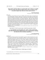 Nhân một trường hợp ung thư đường mật trong gan điều trị bằng phác đồ Gemcitabine/Cisplatin tại Trung tâm Ung bướu Bệnh viện Trung ương Thái Nguyên