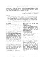 Nghiên cứu bước đầu về lên men tổng hợp chất kháng sinh từ các chủng xạ khuẩn có khả năng đối kháng vi khuẩn gây nhiễm trùng bệnh viện tại Thái Nguyên