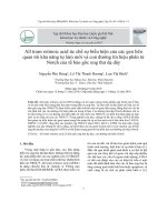 All trans retinoic acid ức chế sự biểu hiện của các gen liên quan tới khả năng tự làm mới và con đường tín hiệu phân tử Notch của tế bào gốc ung thư dạ dày