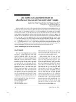 Ảnh hưởng gabapentin trước mổ lên kiểm soát đau sau mổ thay khớp háng toàn bộ