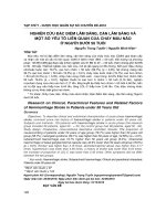 Nghiên cứu đặc điểm lâm sàng, cận lâm sàng và một số yếu tố liên quan của chảy máu não ở người dưới 50 tuổi